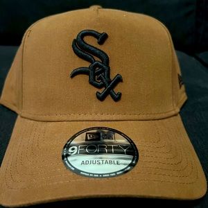 White Sox 9Forty Adjustable SnapBack Wheat/Tan